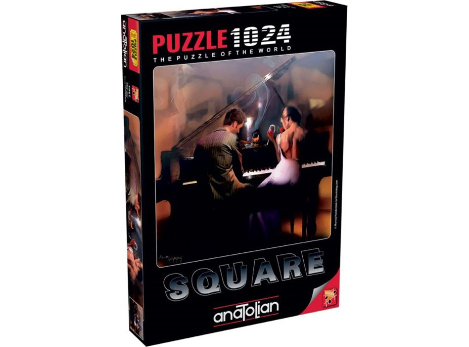 ANATOLIAN Štvorcové puzzle Tóny lásky 1024 dielikov