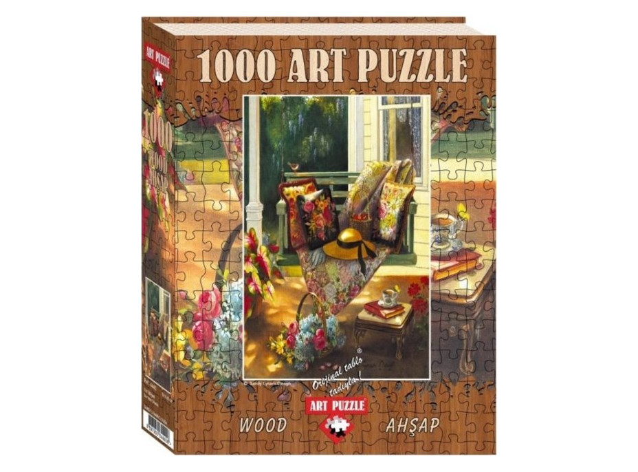 ART PUZZLE Drevené puzzle Tieň leta 1000 dielikov