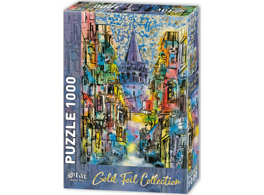 STAR Metalické puzzle Galatská veža 1000 dielikov