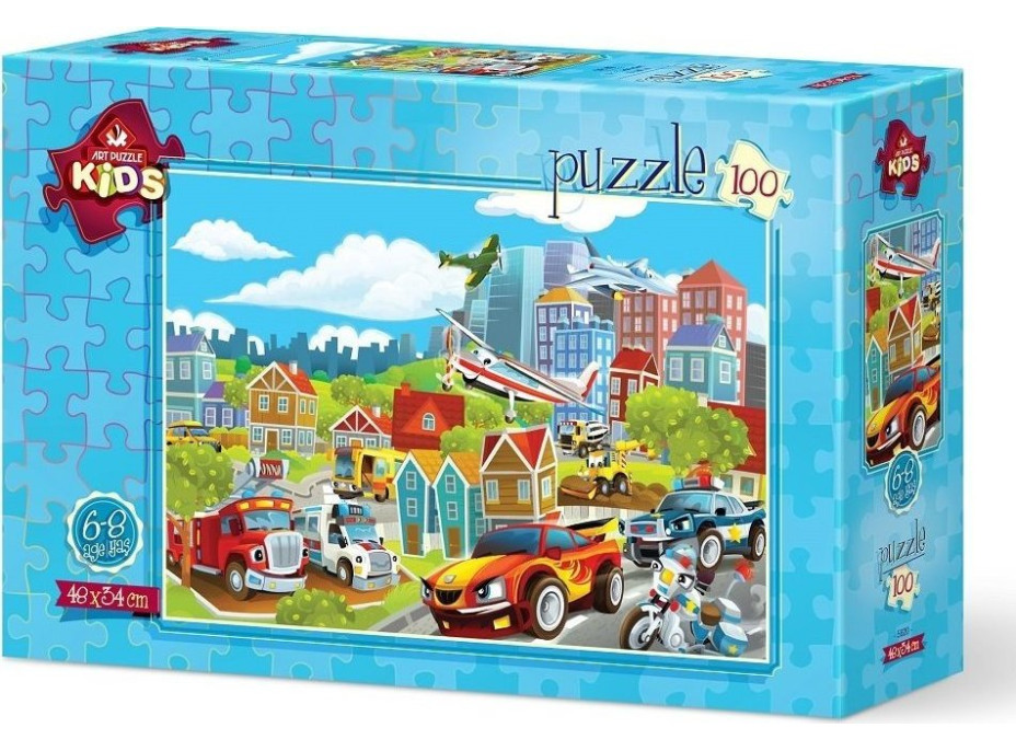 ART PUZZLE Puzzle Dopravné prostriedky 100 dielikov