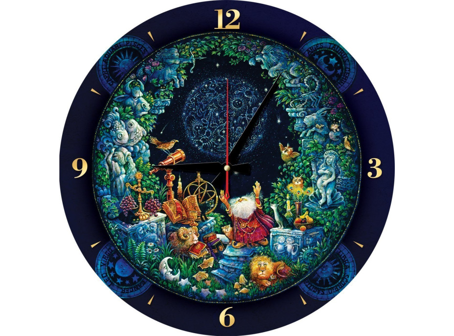 ART PUZZLE Puzzle hodiny Astrológia 570 dielikov (vrátane rámu)