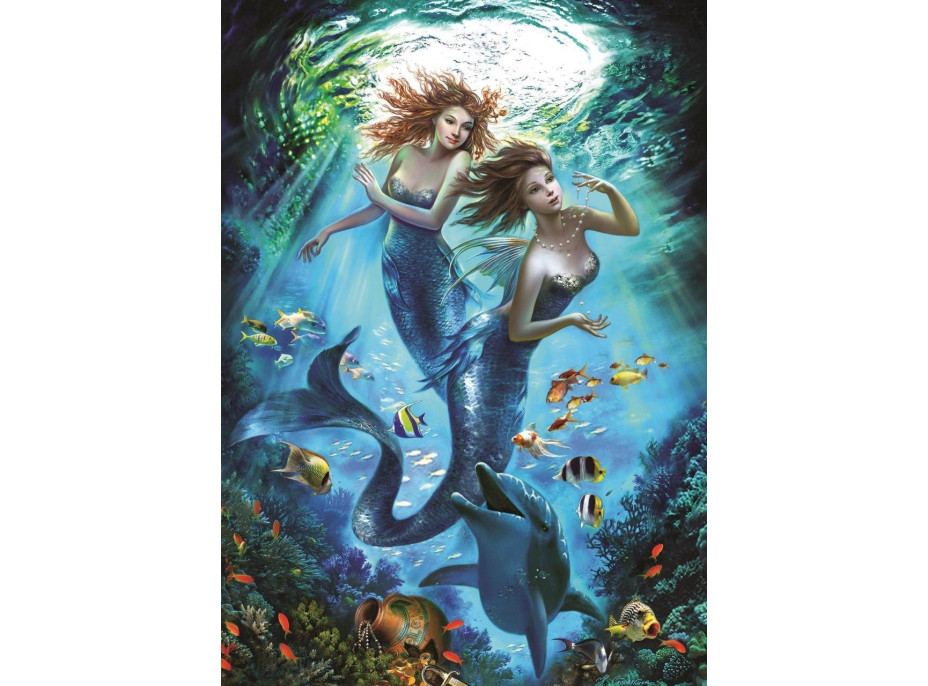 ART PUZZLE Puzzle Morské panny 500 dielikov