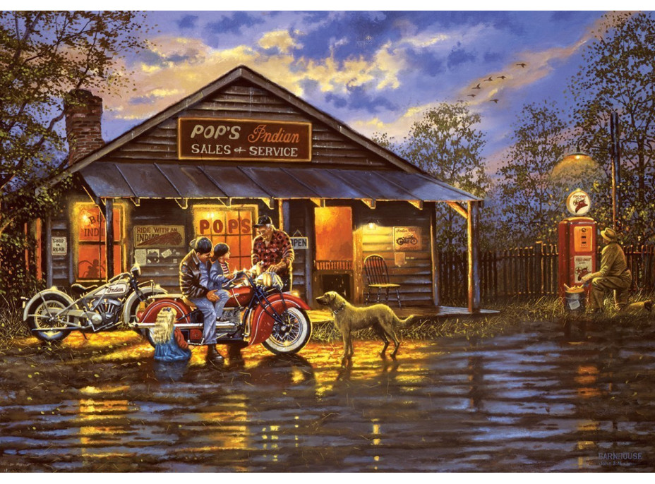 ART PUZZLE Puzzle Motorkári 1000 dielikov