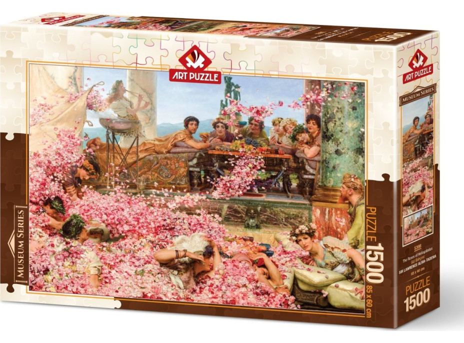 ART PUZZLE Puzzle Ružová záhrada 1500 dielikov