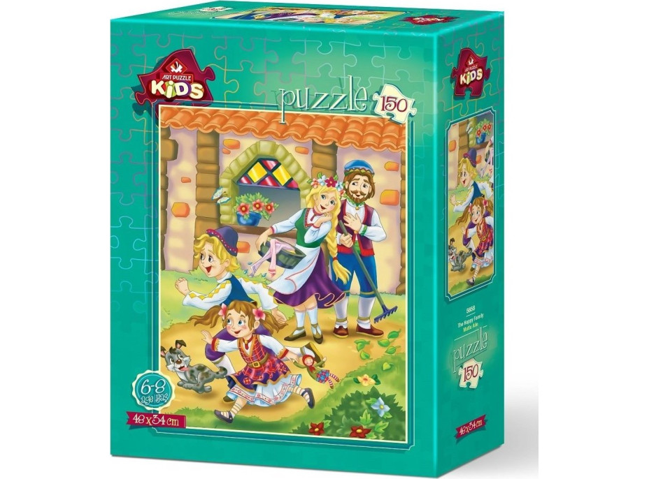 ART PUZZLE Puzzle Šťastná rodina 150 dielikov