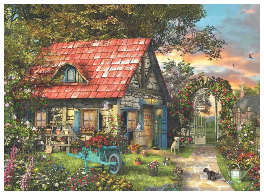 ANATOLIAN Puzzle Vidiecka chalúpka 1000 dielikov