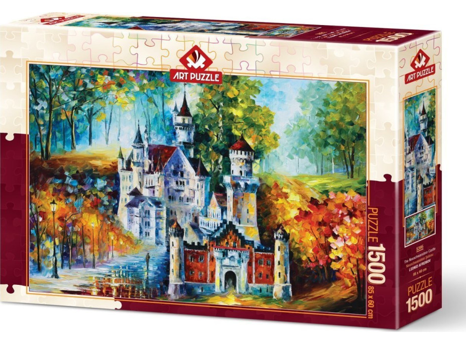 ART PUZZLE Puzzle Zámok Neuschwanstein 1500 dielikov