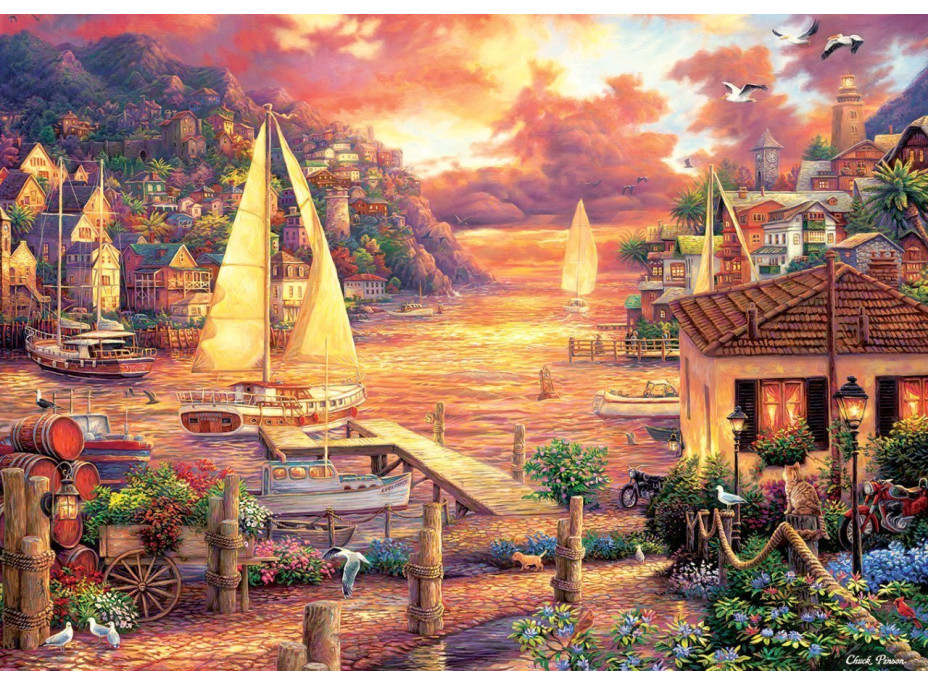 ART PUZZLE Puzzle Zlaté more 3000 dielikov