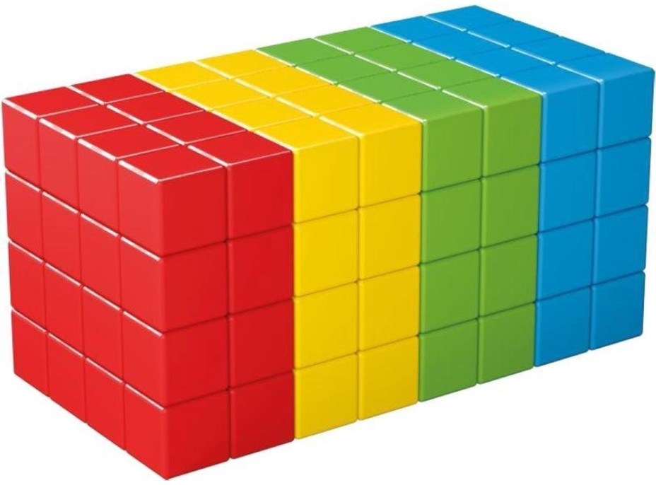 GEOMAG Magnetické kocky Magicube Green Line 128 kociek