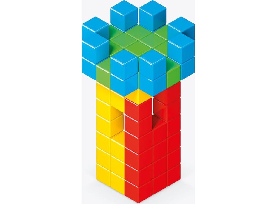 GEOMAG Magnetické kocky Magicube Green Line 128 kociek