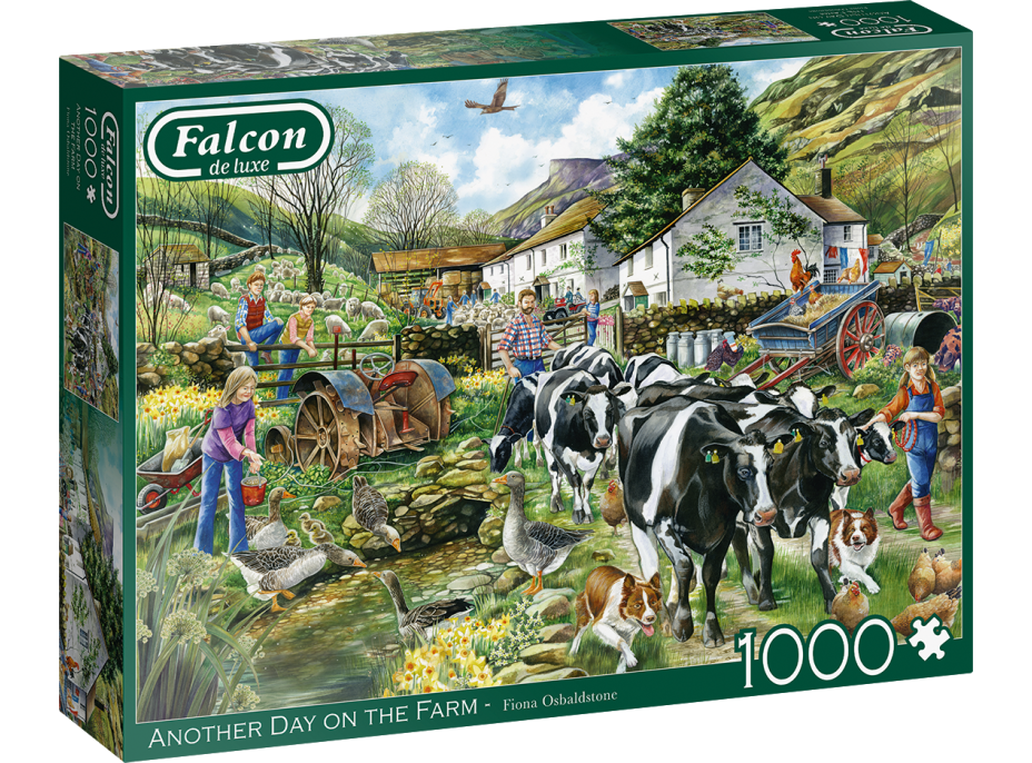 FALCON Puzzle Ďalší deň na farme 1000 dielikov