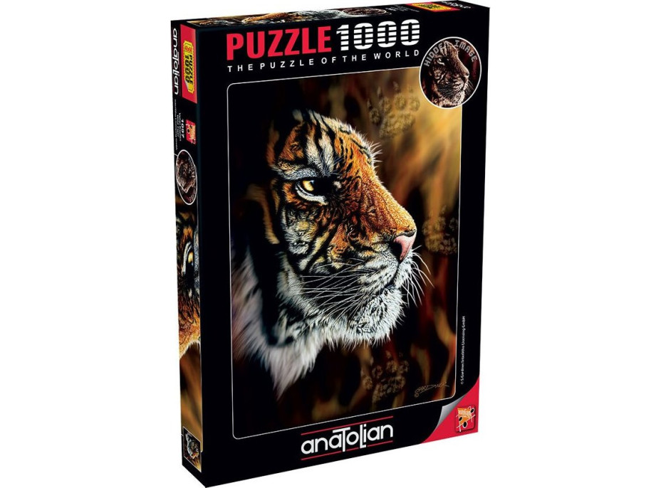 ANATOLIAN Puzzle Divoký tiger 1000 dielikov