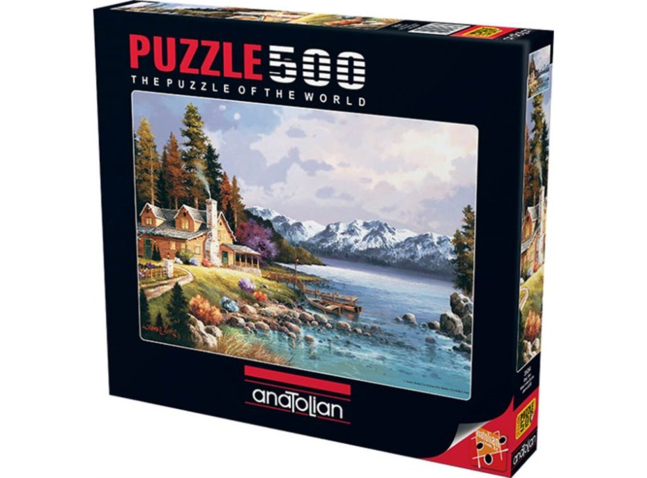 ANATOLIAN Puzzle Horská chatka 500 dielikov