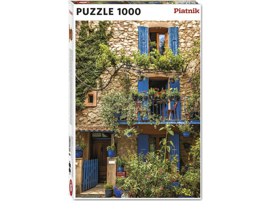 PIATNIK Puzzle Modrý balkón 1000 dielikov