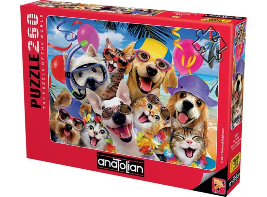 ANATOLIAN Puzzle Selfie z plážovej party 260 dielikov