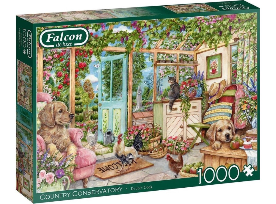 FALCON Puzzle Skleník 1000 dielikov