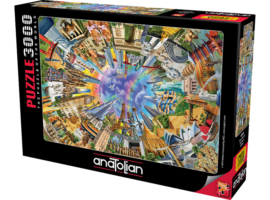 ANATOLIAN Puzzle Svet 3000 dielikov