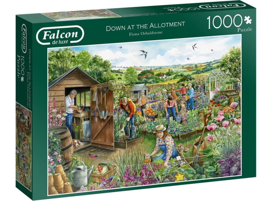 FALCON Puzzle V záhradníctve 1000 dielikov