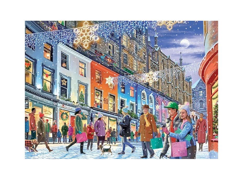 FALCON Puzzle Vianoce v Edinburghu 1000 dielikov