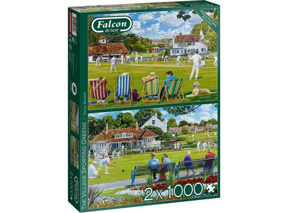 FALCON Puzzle Vonkajšie športy 2x1000 dielikov