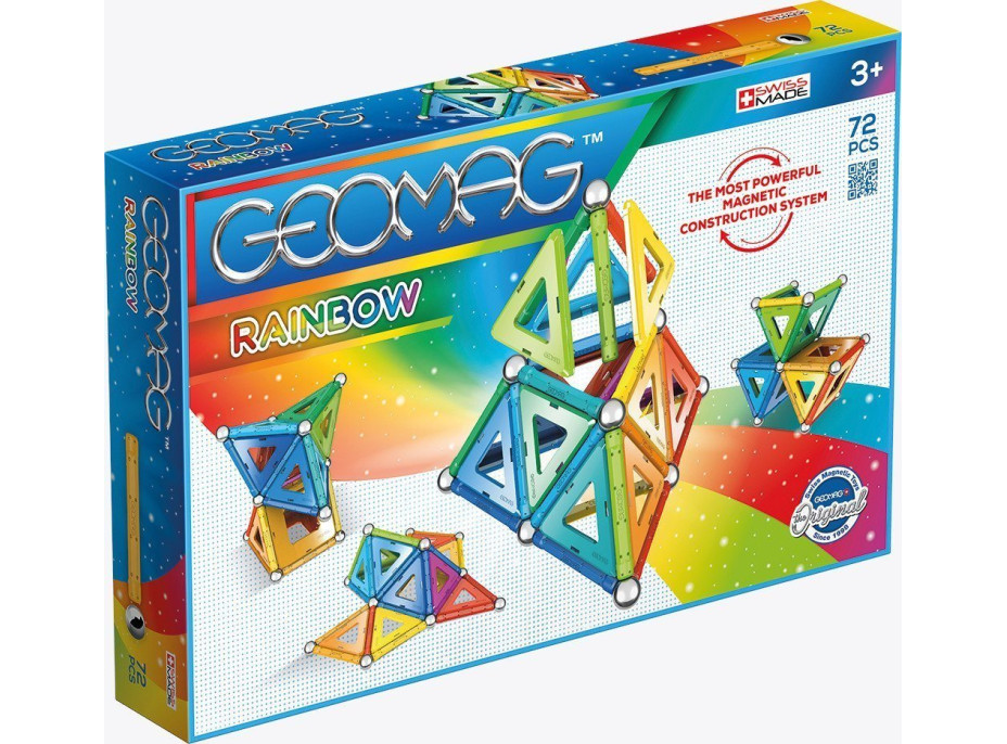 GEOMAG Rainbow 72 dielikov