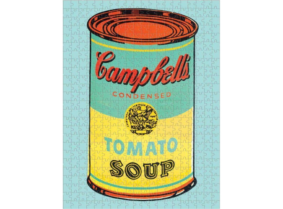 GALISON Obojstranné puzzle Andy Warhol Campbell&#39;s Soup Cans 500 dielikov