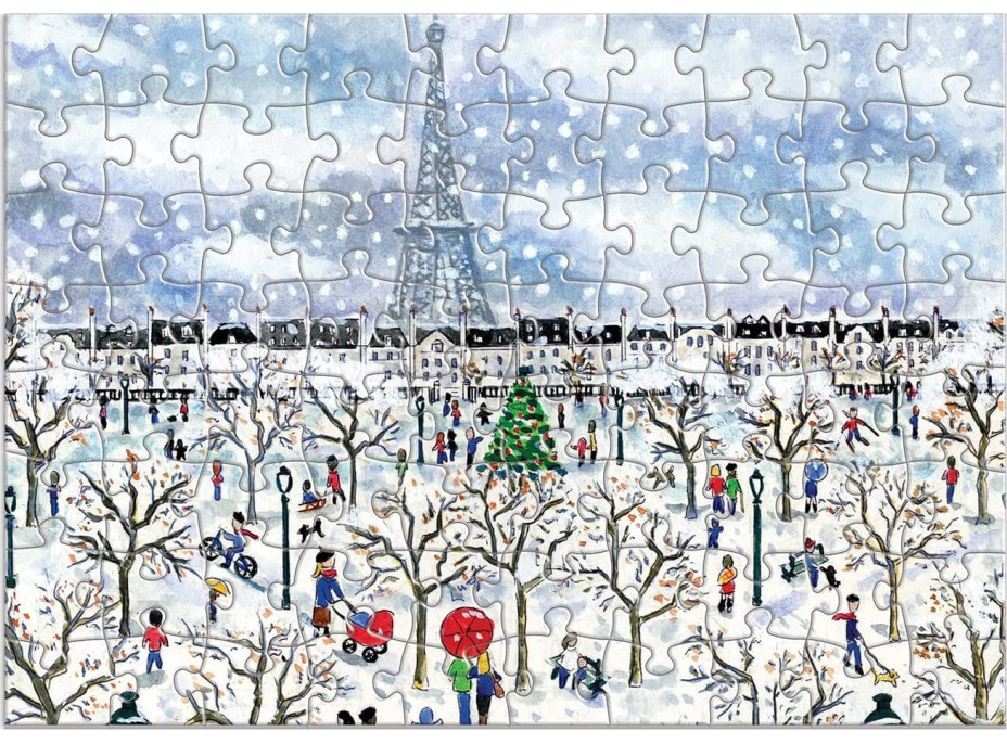 GALISON Puzzle Adventný kalendár: 12 vianočných dní 12x80 dielikov