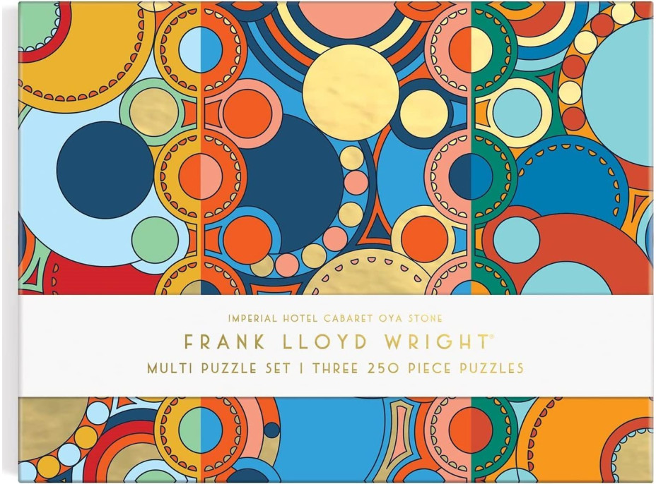 GALISON Metalické puzzle Frank Lloyd Wright: Hotel Imperial 250 dielikov