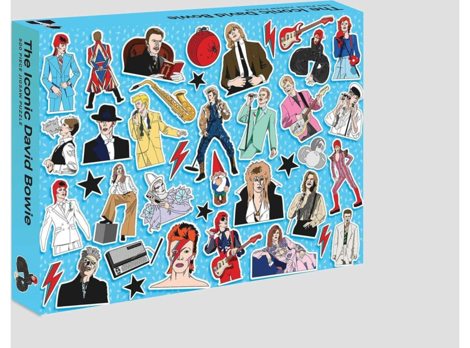 SMITH STREET Puzzle Ikonický David Bowie 500 dielikov
