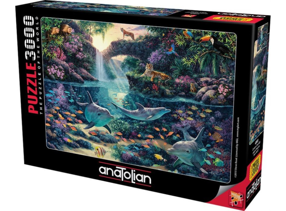 ANATOLIAN Puzzle Raj uprosted džungle 3000 dielikov