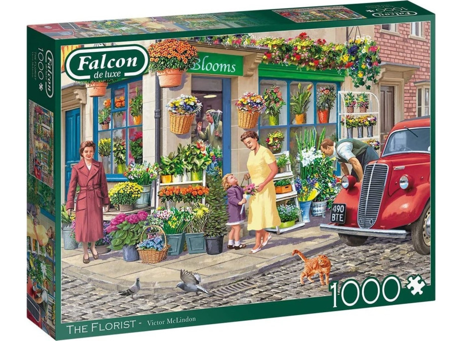 FALCON Puzzle Kvetinárka 1000 dielikov