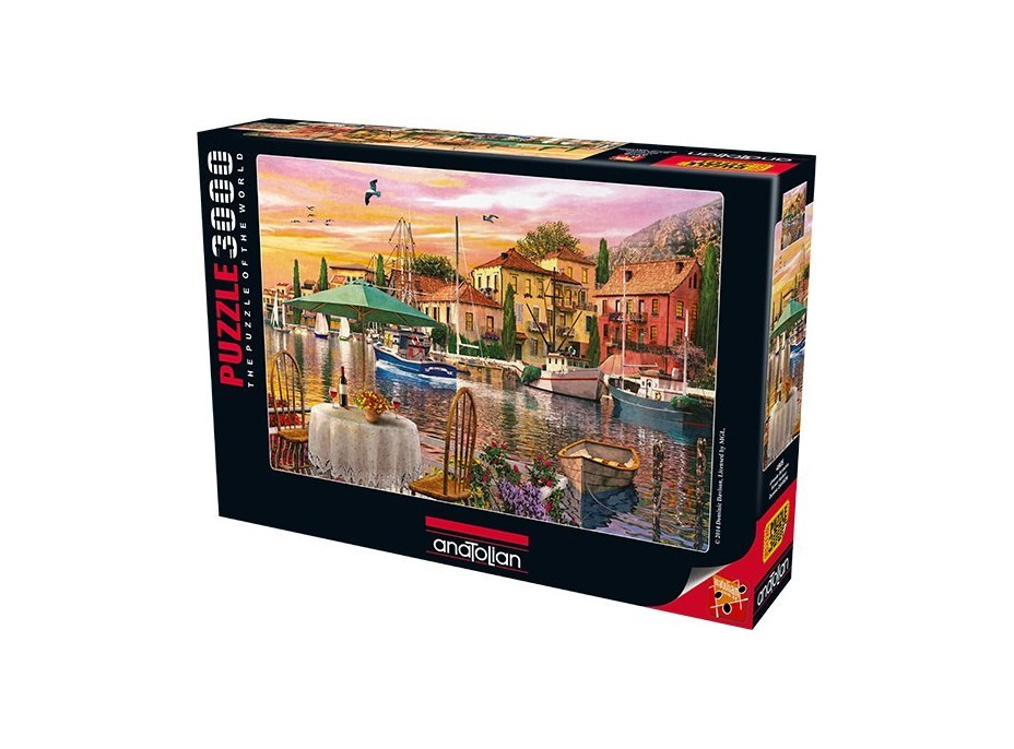 ANATOLIAN Puzzle Prístav pri západe slnka 3000 dielikov