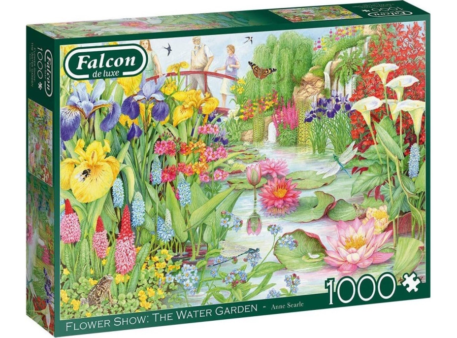 FALCON Puzzle Vodná záhrada 1000 dielikov