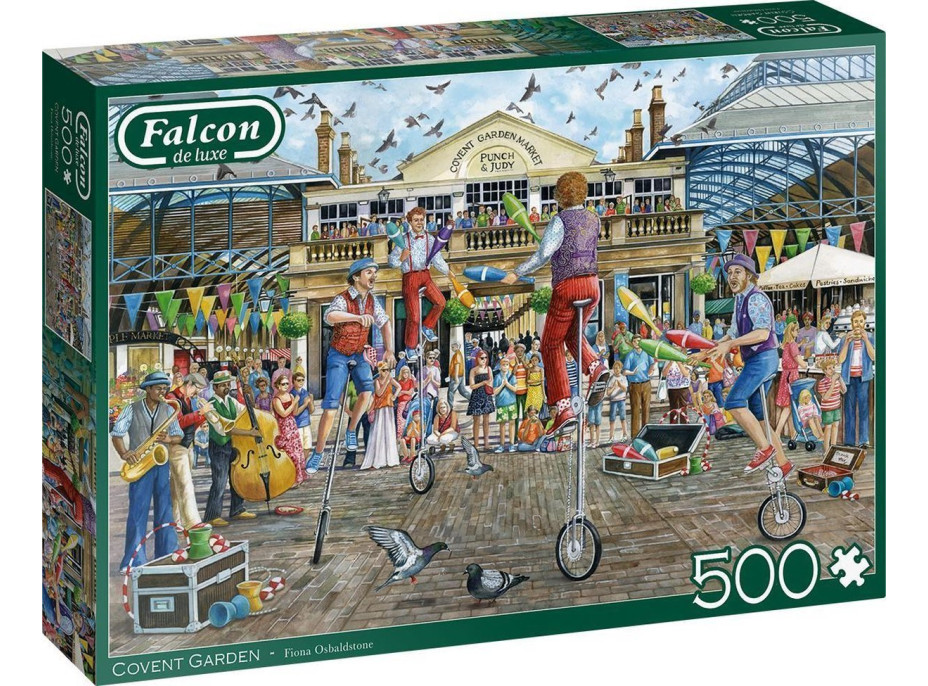 FALCON Puzzle Žongléri v Covent Garden 500 dielikov