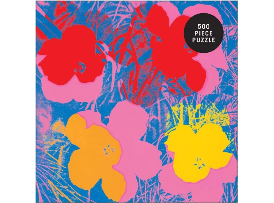 GALISON Štvorcové puzzle Kvety 500 dielikov GALISON Štvorcové puzzle Kvety 500 dielikov