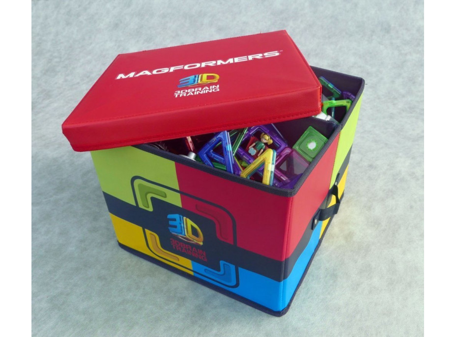 MAGFORMERS DidaMagna Box 240 dielikov + textilný úložný kontajner