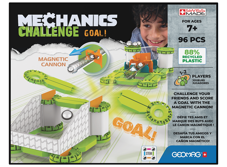GEOMAG Mechanics Challenge Goal 96 dielikov