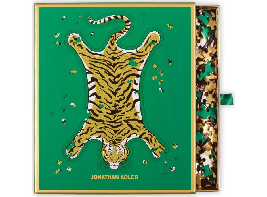 GALISON Metalické tvarové puzzle Jonathan Adler: Safari 750 dielikov