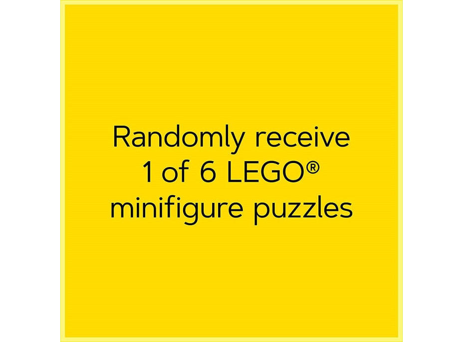CHRONICLE BOOKS Mini Puzzle LEGO® Mystery Minifigúrka (Blue Edition) 126 dielikov
