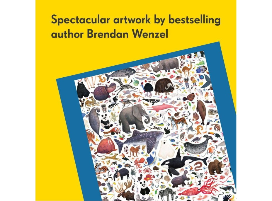CHRONICLE BOOKS Puzzle Ahoj zvieratá celého sveta 500 dielikov