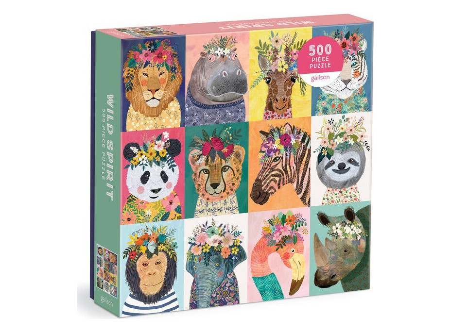 GALISON Štvorcové puzzle Divoká duša 500 dielikov