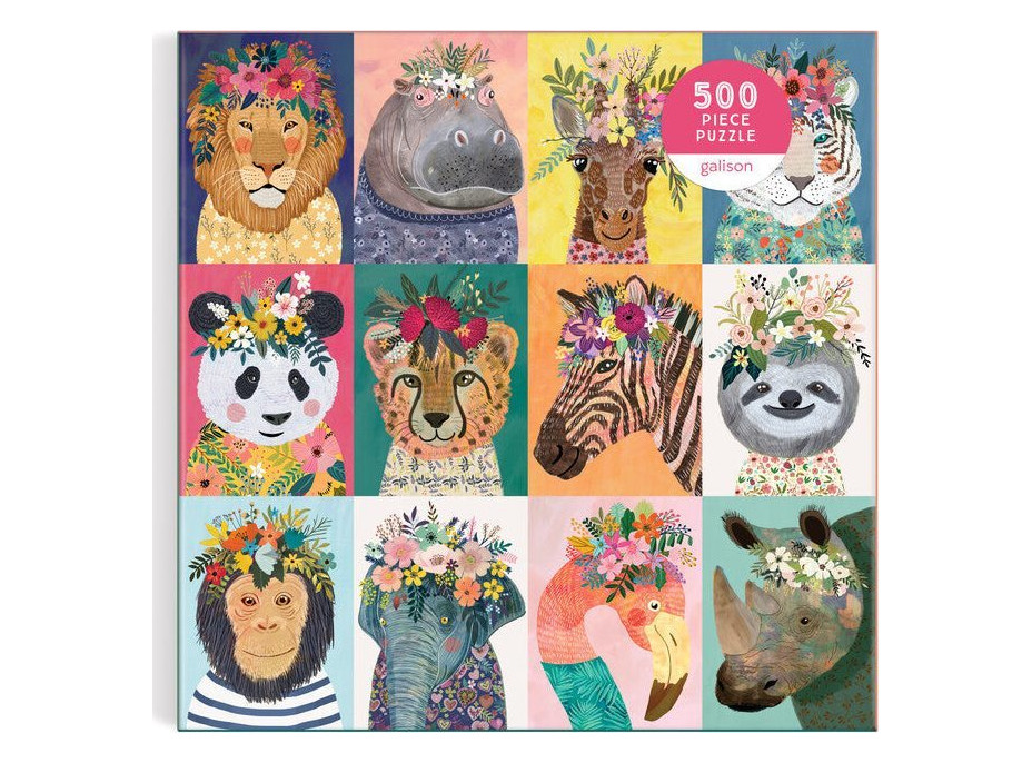 GALISON Štvorcové puzzle Divoká duša 500 dielikov