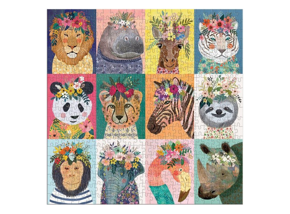 GALISON Štvorcové puzzle Divoká duša 500 dielikov