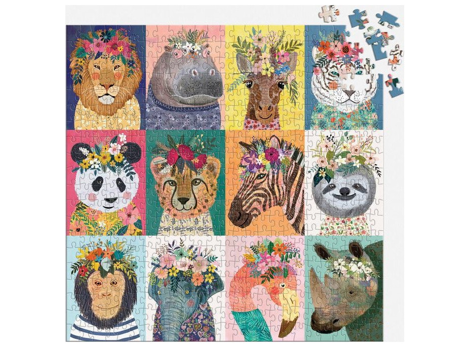 GALISON Štvorcové puzzle Divoká duša 500 dielikov