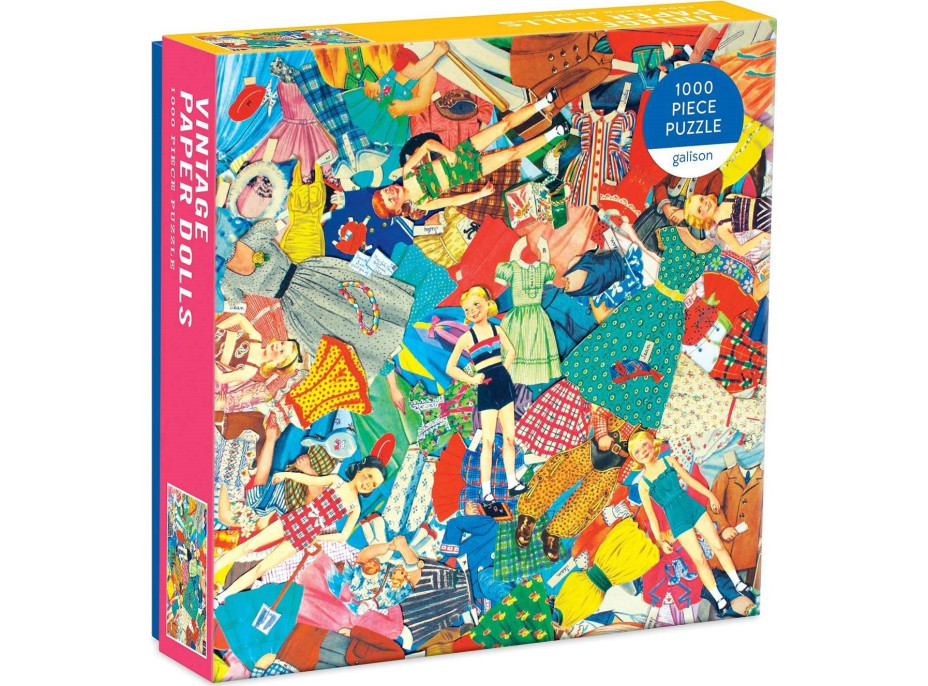 GALISON Puzzle Papierové bábiky 1000 dielikov