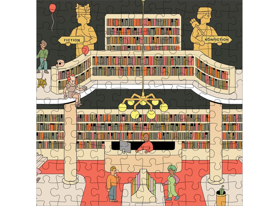 PRINCETON ARCHITECTURAL PRESS Puzzle V kníhkupectve 1000 dielikov