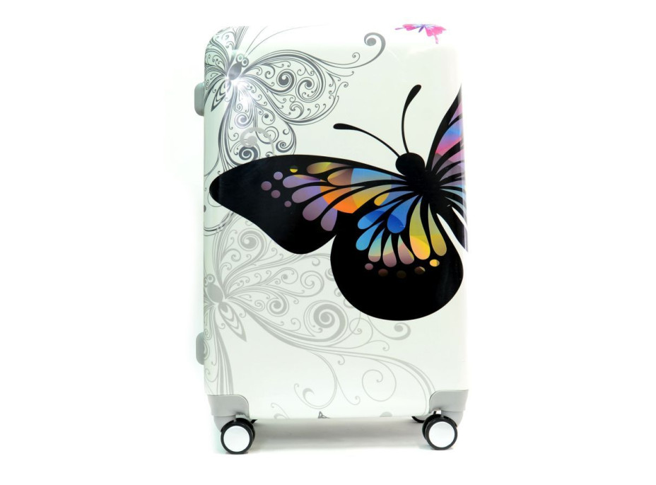Moderné cestovné kufre BUTTERFLY