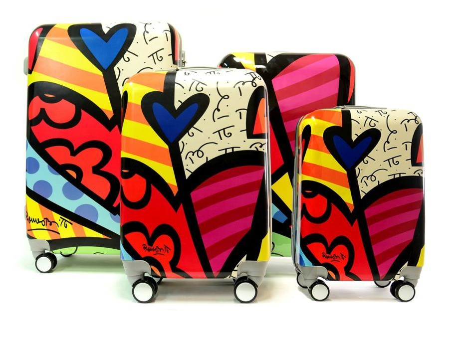 Moderní cestovní kufry PICASSO