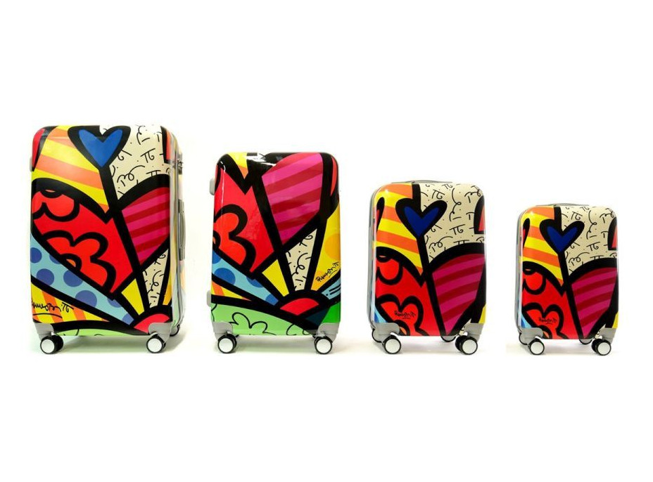 Moderní cestovní kufry PICASSO