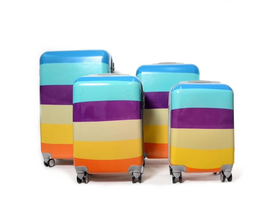 Moderné cestovné kufre RAINBOW